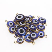 Resin Jewelry Connector, Evil Eye & DIY 