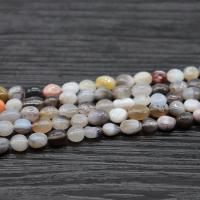 Natürliche Botswana Achat Perlen, Unregelmäßige, poliert, DIY & verschiedene Größen vorhanden, violett, verkauft von Strang