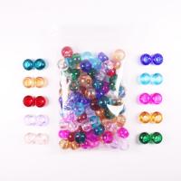 Translucent Glass Beads, plated, DIY 