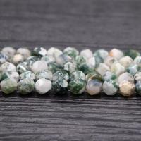 Natürlichen Baum-Achat-Perlen, Baumachat, rund, poliert, DIY & verschiedene Größen vorhanden, verkauft von Strang