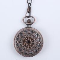 Pocket Watch, Zinc Alloy, with Plastic, Chinese movement, plated, Life water resistant & Unisex 380mm 