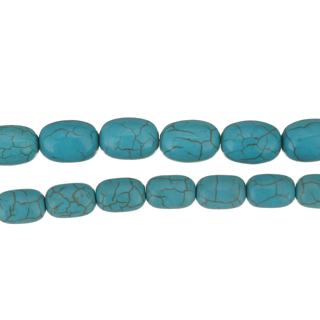 Perles en Turquoise synthétiques, Seau, normes différentes pour le choix, bleu, Trou:Environ 1.5mm, Longueur:Environ 15.5 pouce, Vendu par brin