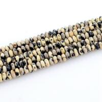 Dalmatian Beads, Abacus, polished, DIY 