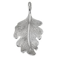 Stainless Steel Leaf Pendant, fashion jewelry & for woman Approx 4.5mm 