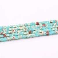 Synthetic Turquoise Beads,  Square, polished, DIY 
