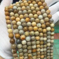 Chrysantheme Stein Perle, Chrysanthemen Stein, rund, poliert, DIY & verschiedene Größen vorhanden, verkauft von Strang