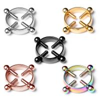 Stainless Steel Nipple Ring, fashion jewelry & Unisex 