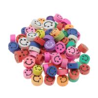 Polymer Clay Jewelry Beads, Smiling Face & DIY 