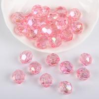 Perles acryliques transparentes, Acrylique, Placage, DIY, plus de couleurs à choisir, Vendu par kg