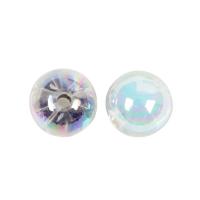 Bead in Bead Acrylic Beads, colorful plated, DIY 12mm 