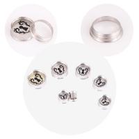 Stainless Steel Piercing Tunnel, fashion jewelry & Unisex silver color 