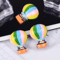 Mobile Phone DIY Decoration, Resin, Hot Balloon, stoving varnish, multi-colored 
