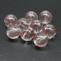 Perles acryliques transparentes, Acrylique, Rond, DIY, transparent, 10mm Environ 2mm Vendu par sac
