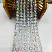 Round Crystal Beads, colorful plated, DIY Crystal Vitrail Medium 