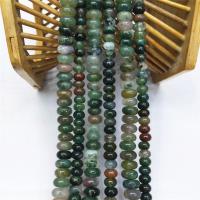 Natural Indian Agate Beads, Abacus, polished, DIY 