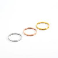 Stainless Steel Finger Ring, Donut, plated, fashion jewelry & for woman 1.8mm 