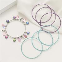 Resin Bangle Set, 7 pieces & for woman Inner Approx 65mm 