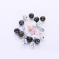 Acrylic Jewelry Beads, Round, DIY & chemical wash 8mm 
