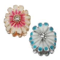 Zinc Alloy Large Hole Beads, Flower, plated, DIY Approx 5mm 