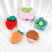 Mobile Phone DIY Decoration, Resin, food shape, mixed colors, 18mm 