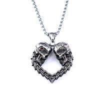 титан Свитер ожерелье, Другое покрытие, Мужский & отверстие длина:Приблизительно 23.62 дюймовый, продается Strand