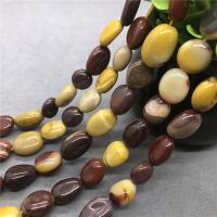 Yolk Stone Bead, irregular, polished, mixed colors Approx 15 Inch 
