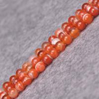 Perles Agates rouges naturelles, agate rouge, Rond, Oindre, DIY & normes différentes pour le choix Environ 39 cm, Vendu par brin