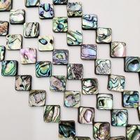Abalone Shell Beads, Rhombus, DIY 