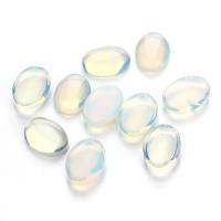 Gemstone Cabochons, Opal, Ellipse, DIY white, Opal, whitxOpal-whitemm 