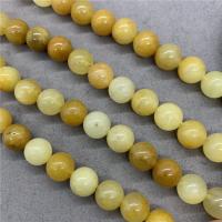Perles Aventurine jaune , Rond, poli, normes différentes pour le choix Environ 15 pouce, Vendu par brin