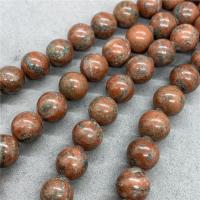 Sesame Jasper Bead, Natural Stone, Round, polished Approx 15 Inch 