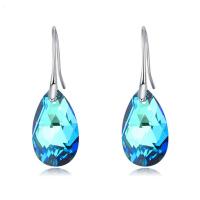 Crystal Drop Earring, Brass, with Austrian Crystal, durable & fashion jewelry 