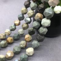 Picture Jasper Beads, polished & faceted Approx 15 Inch 