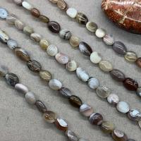 Natürliche Botswana Achat Perlen, Unregelmäßige, poliert, verschiedene Größen vorhanden, verkauft von Strang