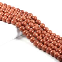 Goldstone Beads, Round, DIY 