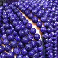 Природные чароита Бусы, Чароит, Круглая, DIY & разный размер для выбора, фиолетовый, продается Strand