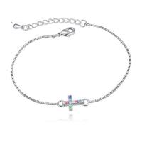 Zinc Alloy Crystal Bracelets, with Austrian Crystal, fashion jewelry 