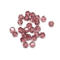 Perles de cristal bicône, Losange, DIY & facettes, Lt rose Vendu par sac