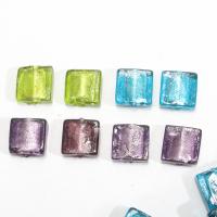 Lampwork Beads, Rectangle, DIY 15*15*5mm Approx 2mm 