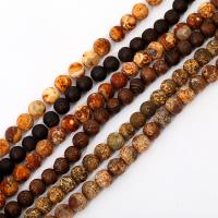 Mixed Agate Beads, Round, polished, DIY 8mm 