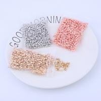 ABS Plastic Beads, Square, plated, fashion jewelry & DIY 