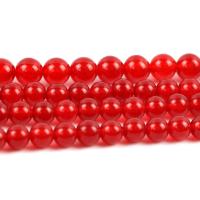Perles de Cornaline, Rond, Oindre, durable & DIY & normes différentes pour le choix, plus de couleurs à choisir, Vendu par brin