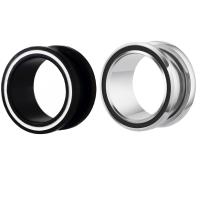 Stainless Steel Piercing Tunnel, fashion jewelry & Unisex 6-16mm 