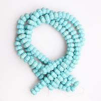Synthetic Turquoise Beads, Synthetic Blue Turquoise, Pumpkin, polished, DIY, dark green 