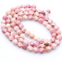 Rhodochrosite Beads, polished, DIY & faceted, pink 