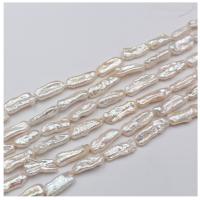 Biwa Cultured Freshwater Pearl Beads, irregular, DIY, white, 8-20mm, Approx 