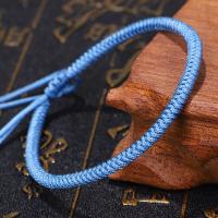 Fashion Jewelry Bracelet, Cotton Thread, blue 