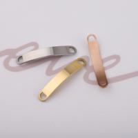 Barres de connecteur en acier inoxydable, bijoux de mode & DIY, plus de couleurs à choisir, Vendu par PC