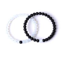 Gemstone Bracelets, Agate, fashion jewelry & Unisex 6mm 