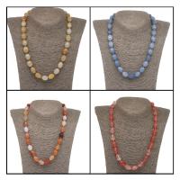 Edelstein Halsketten, Zylinder, Modeschmuck & für Frau, keine, 10x14mm, Länge:17.7 ZollInch, verkauft von Strang